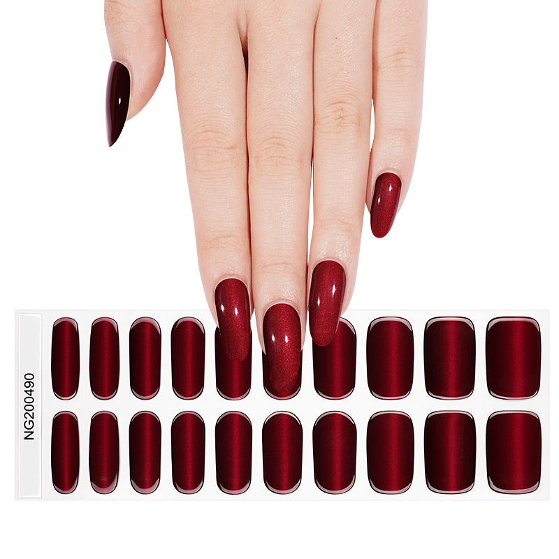 Rosso Notturno | Glitter SempliNail