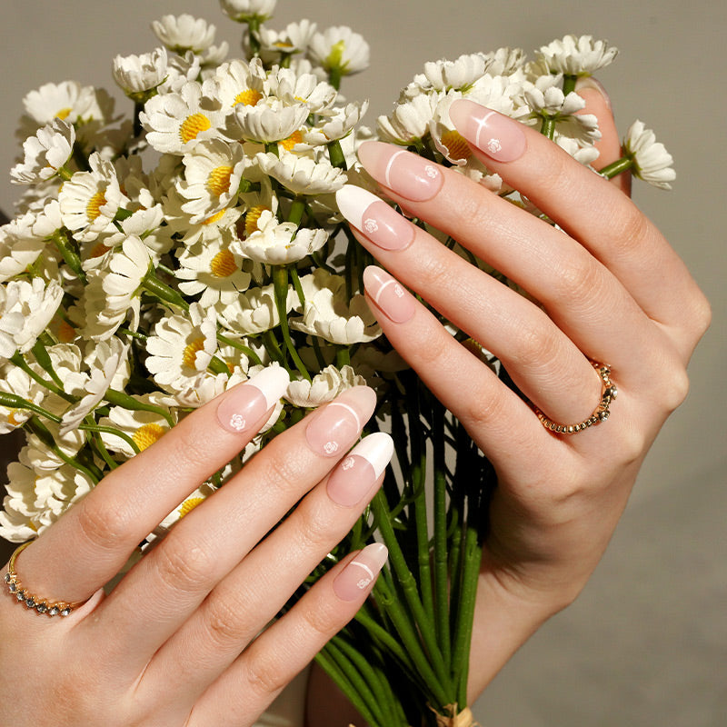 Rose Bianche | French SempliNail