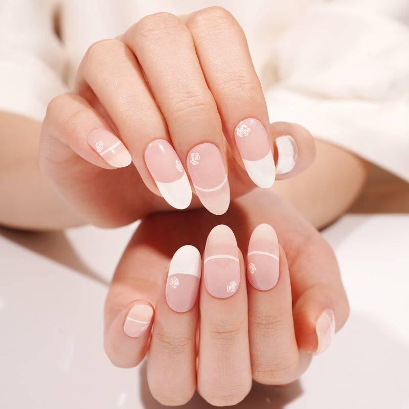 Rose Bianche | French SempliNail