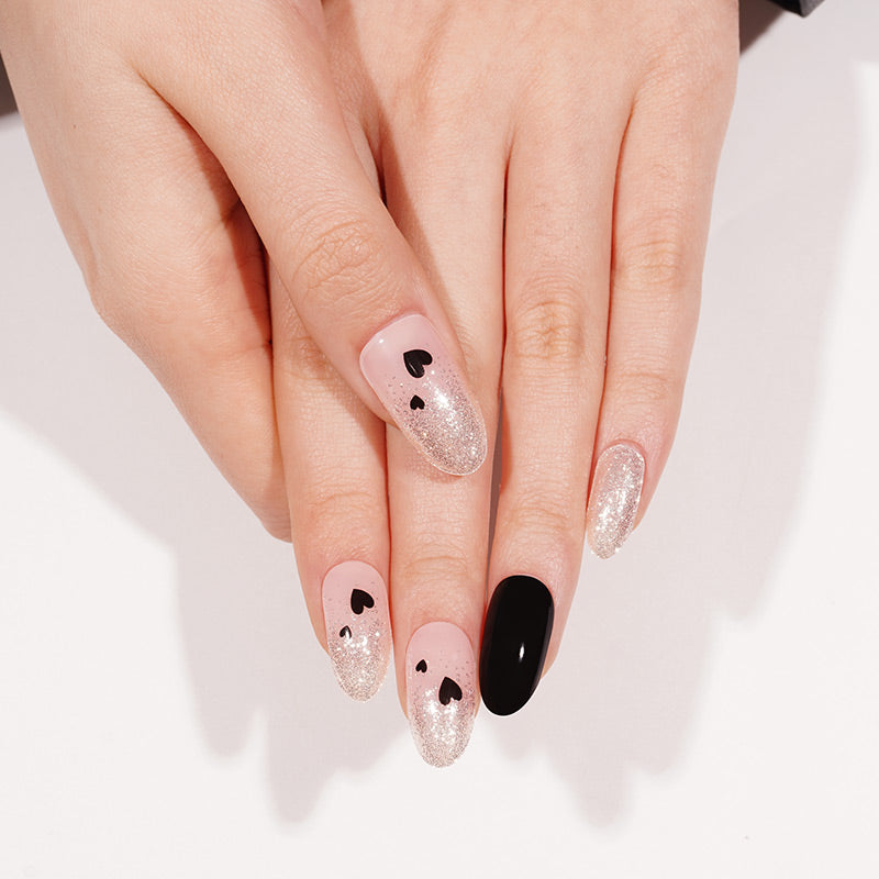 Cuori in Ombra | Glitter SempliNail
