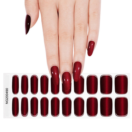 Rosso Notturno | Glitter SempliNail